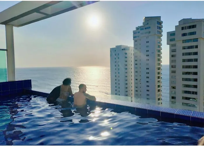 Apartamento 8 Vista Al Mar, Playa Rodadero, Santa Marta