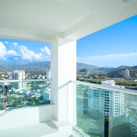Apartamento 8 Vista Al Mar, Playa Rodadero, Santa Marta Exterior photo
