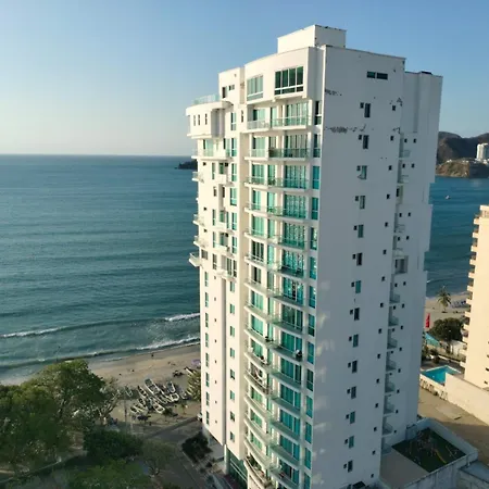 Apartamento 8 Vista Al Mar, Playa Rodadero, Santa Marta Exterior photo